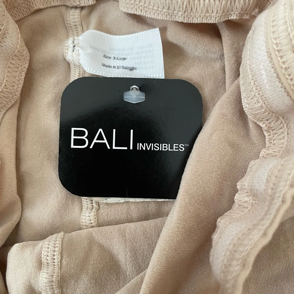 Bali tummy control shapewear shorts size XL nude